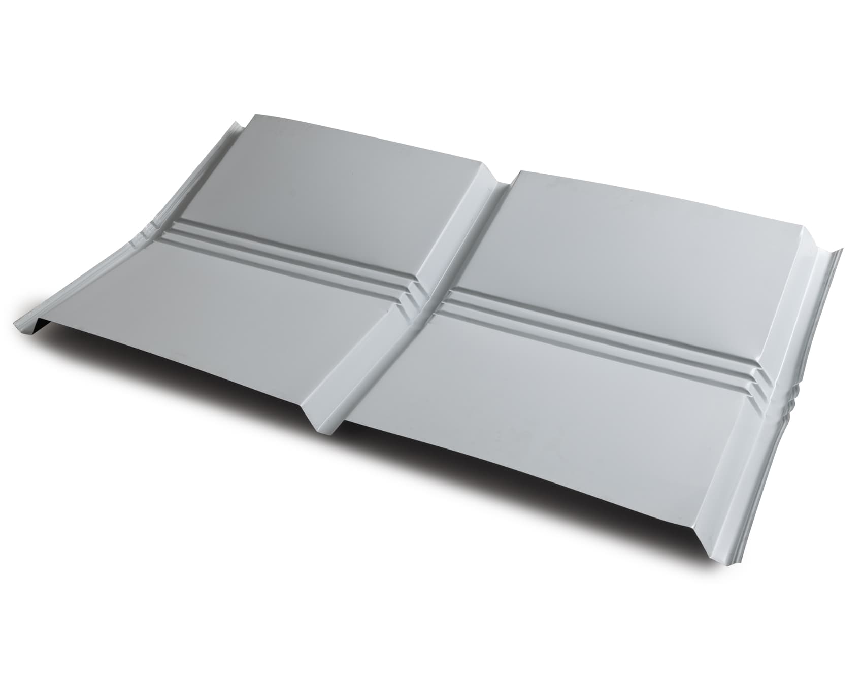 Rechte nok 3-kroons dak 26 x 26 cm - Afbeelding 2