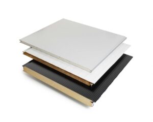 B-keus sandwichpanelen - wandpanelen 40 mm