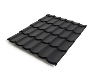 Dakpanplaten Zwart Ral 9005