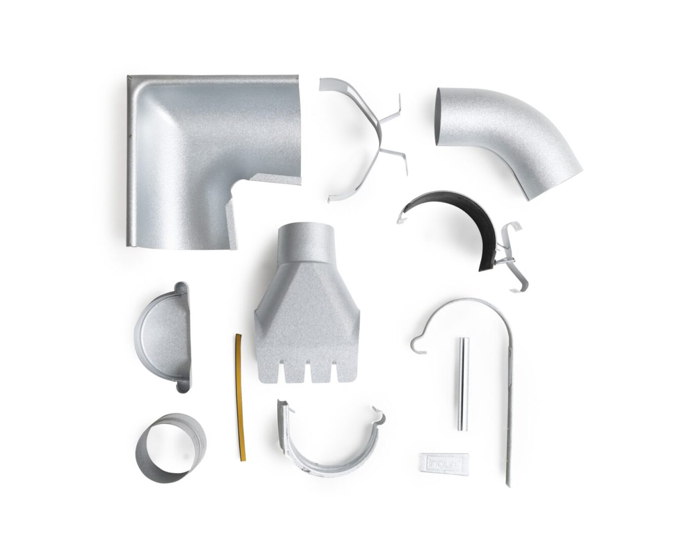 Dakgootset Zink (set van 3 meter) - Afbeelding 2