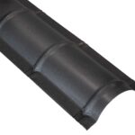 Ronde nok 33 cm breed (232 cm) - Zwart