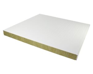 Sandwichpanelen- wandpanelen brandwerend steenwol 80 mm