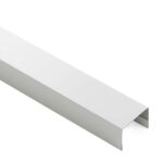 U-profiel (300 cm) - 60 mm, Wit