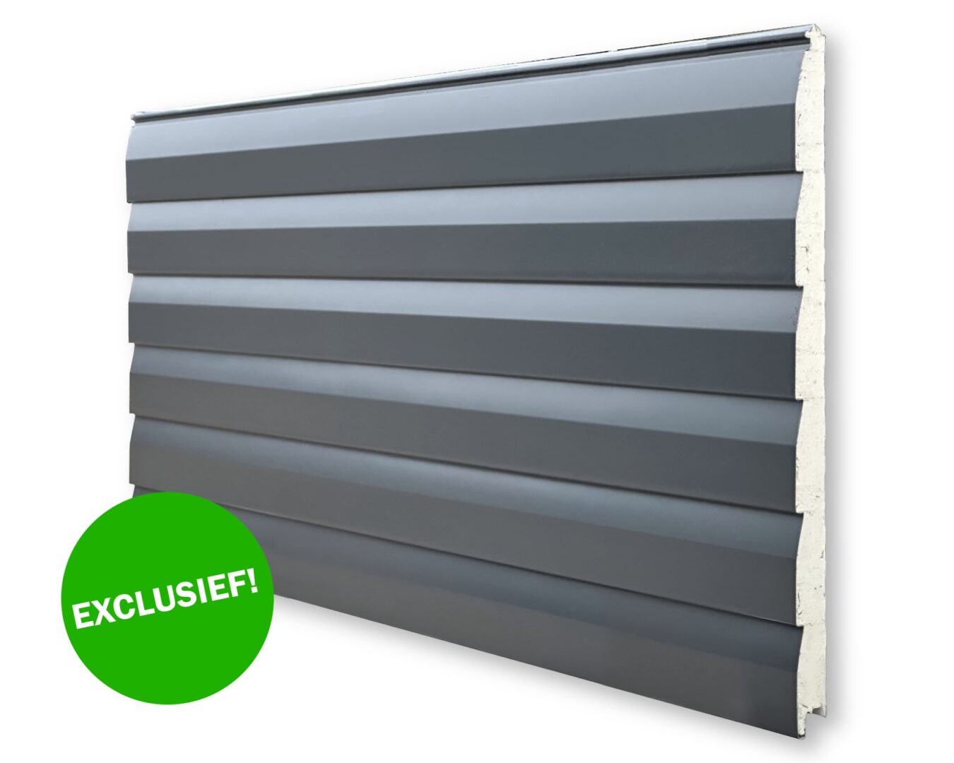 Potdeksel/rabat sandwichpanelen 50 mm isolatie